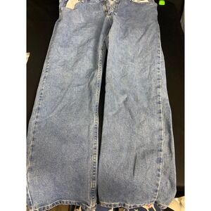 Wrangler Jeans Womens 36x29 Light Wash Denim Pants Relaxed‎ Fit